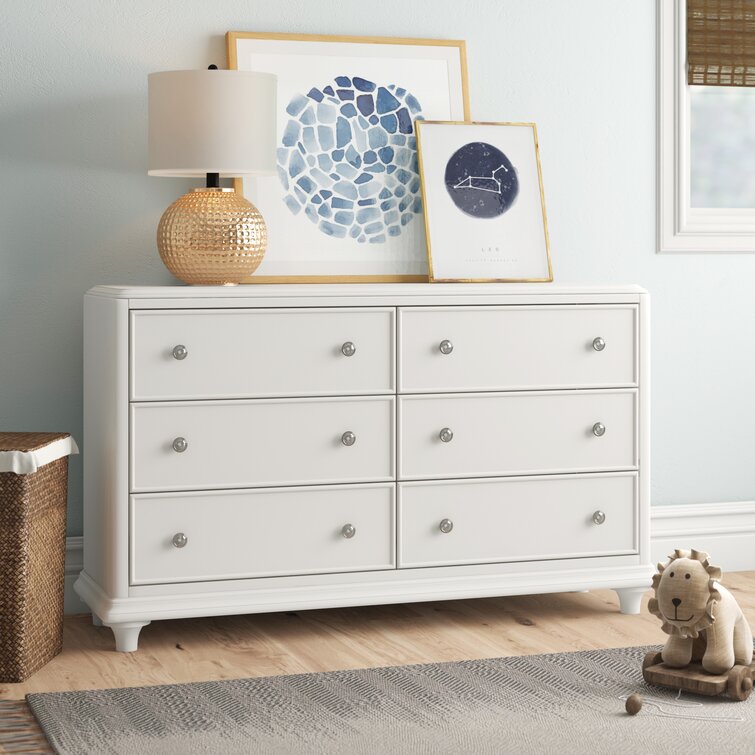 Kids 6 store drawer dresser